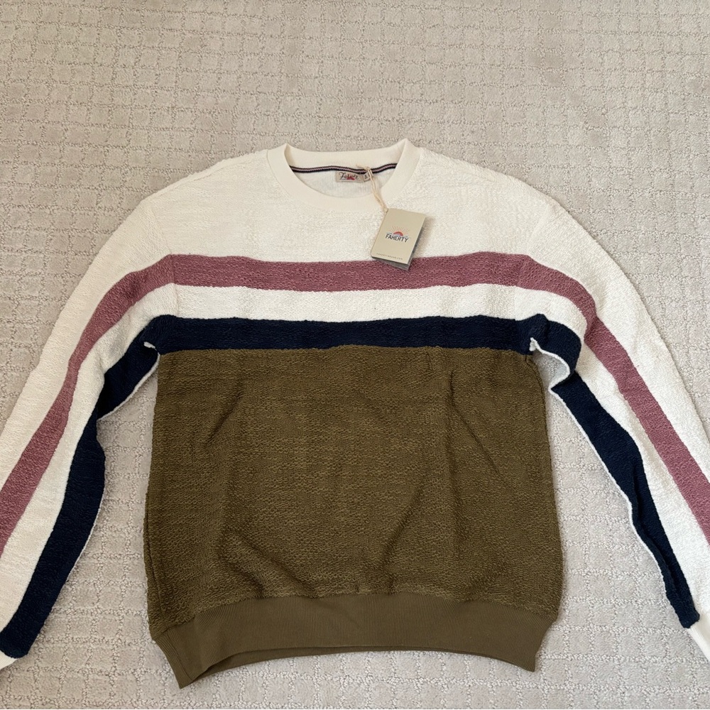 Faherty women’s sweater - new with tags on - XSmall